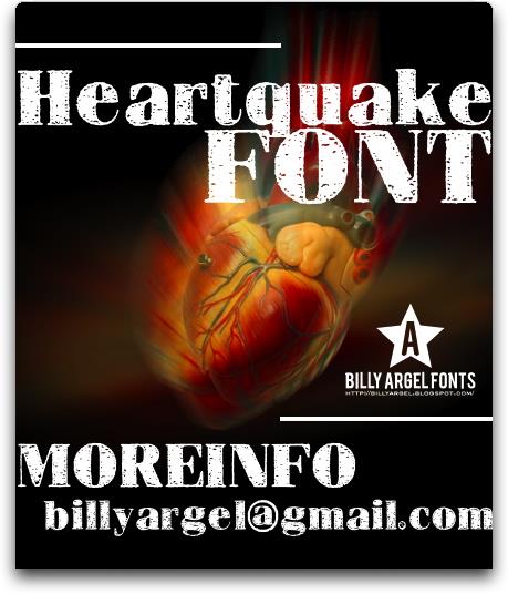 Free HEARTQUAKE Font