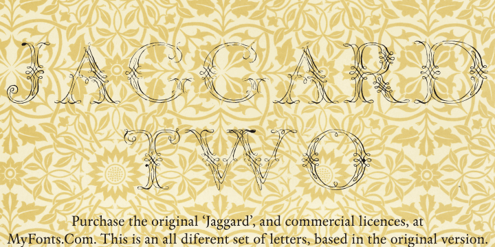 Free Jaggard Two Font