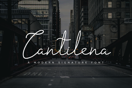 Free cantilena Font
