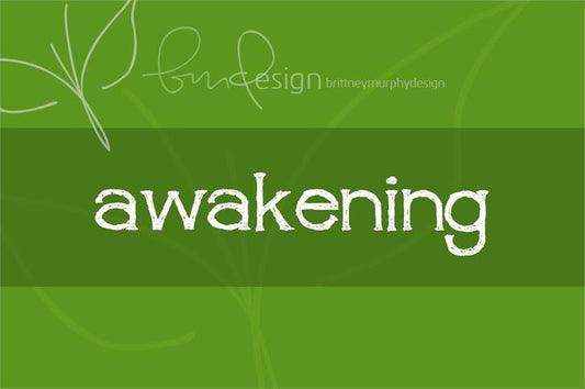 Free awakening Font