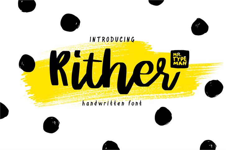 Free Rither Font