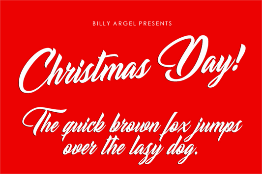 Free Christmas Day Font