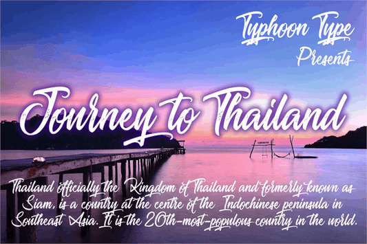 Free Journey to Thailand Font