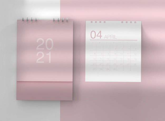 Free Calendar Mockup Psd