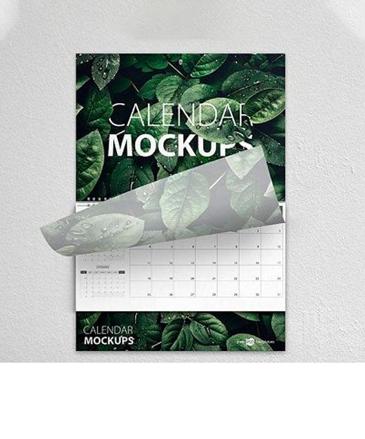 Free Calendar Mockup Set