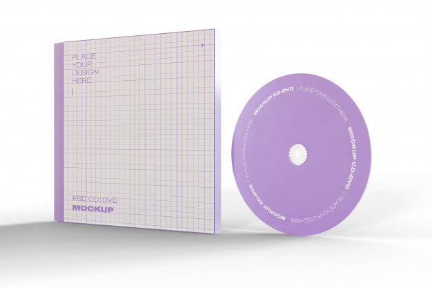 Free Cd And Case Mockup Psd