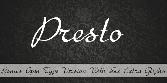 Free Presto Font