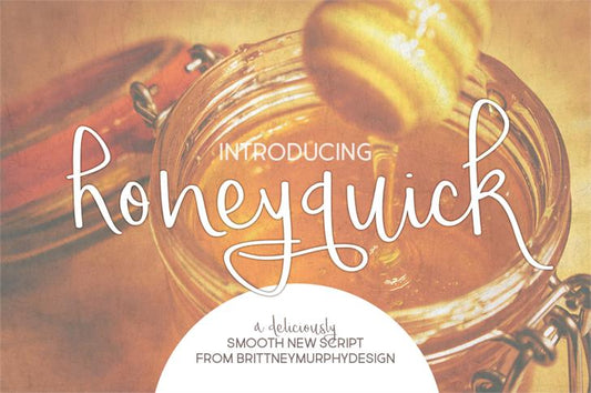 Free honeyquick Font