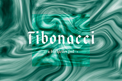 Free Fibonacci Fraktur Font