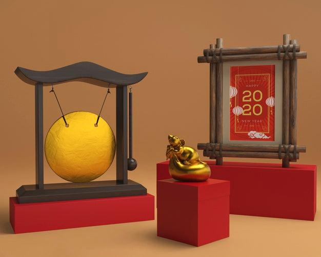 Free Chinese New Year Decorations Psd