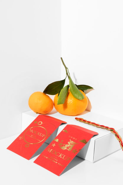 Free Chinese New Year Elements Composition Psd