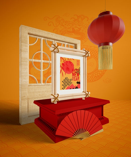 Free Chinese New Year Eve Illustration Psd