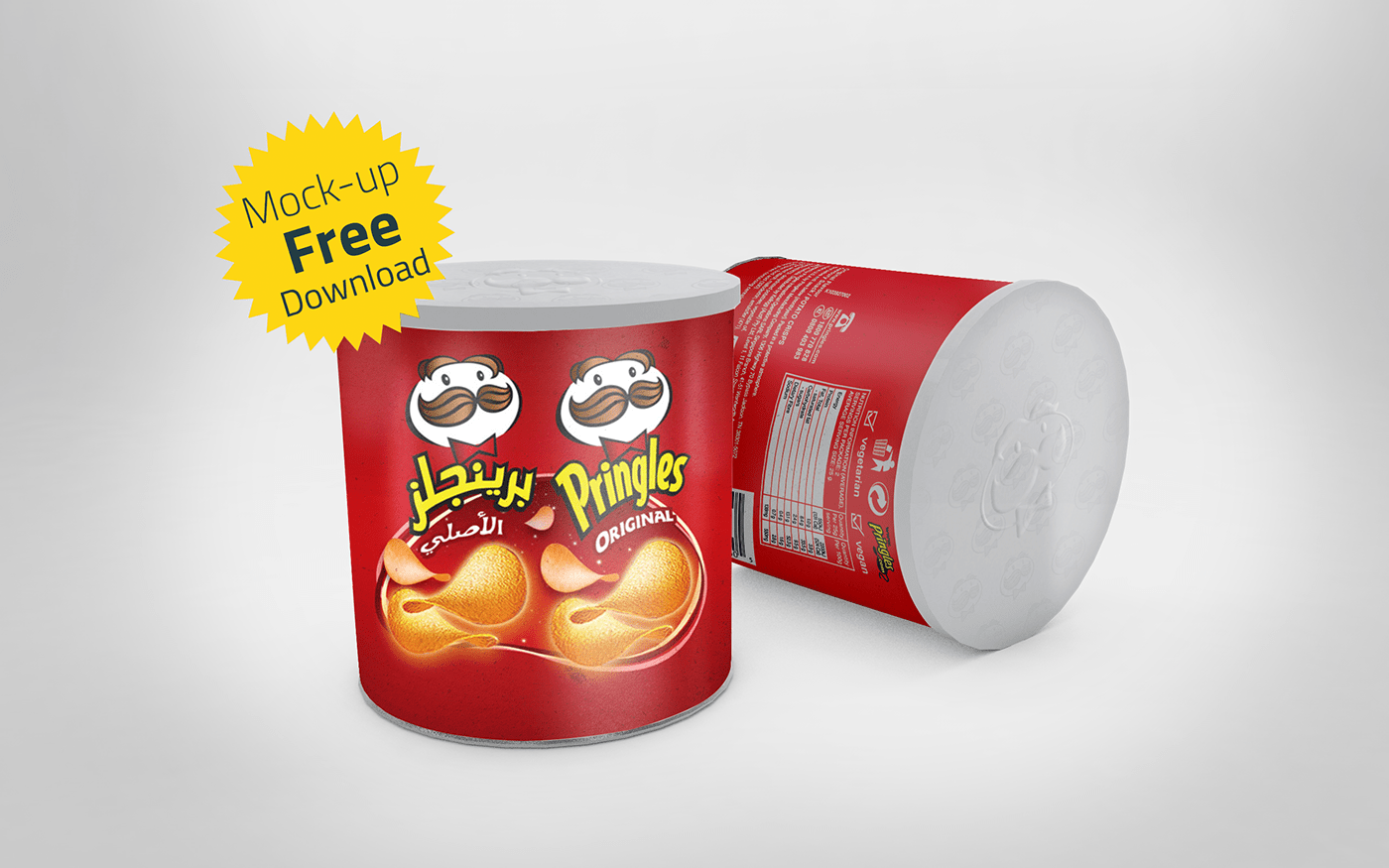 Free Chips Can Mockup