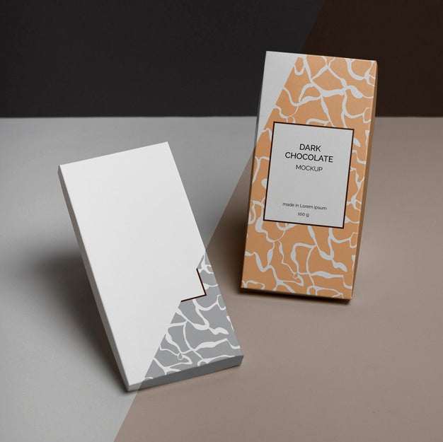 Free Chocolate Packaging Mockup Psd