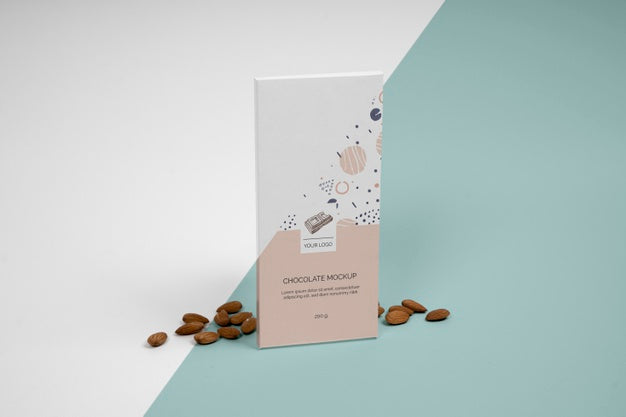 Free Chocolate Packaging Mockup Psd