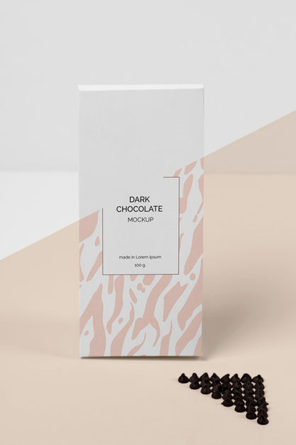 Free Chocolate Packaging Mockup Psd