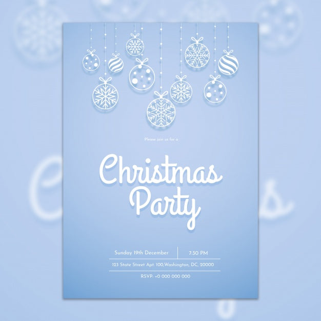 Free Christmas Cover Template Psd