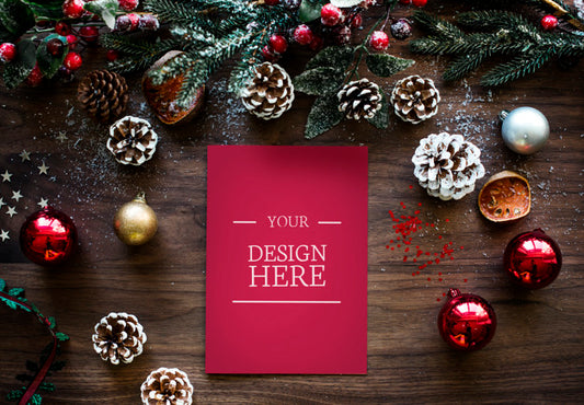 Free Christmas Wreath With Design Space Psd