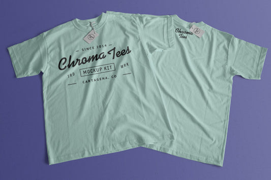 Free Chromatees Tshirt Mockup Psd