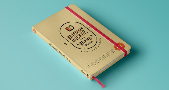 Free Classic Psd Notebook Mockup Vol2