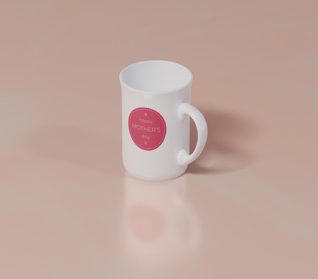 Free Close-Up Mothers Day Mug Psd