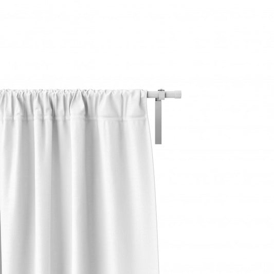 Free Closeup Of White Curtain Mockup Psd