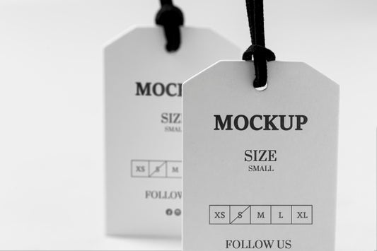 Free Clothing Size Mock-Up Front View Psd