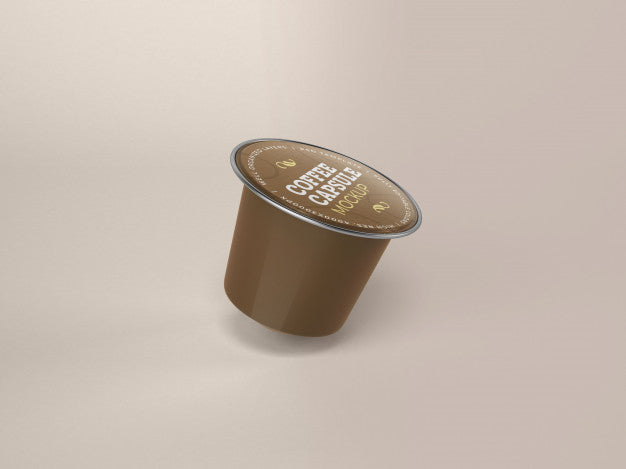 Free Coffee Capsule Mockup Psd