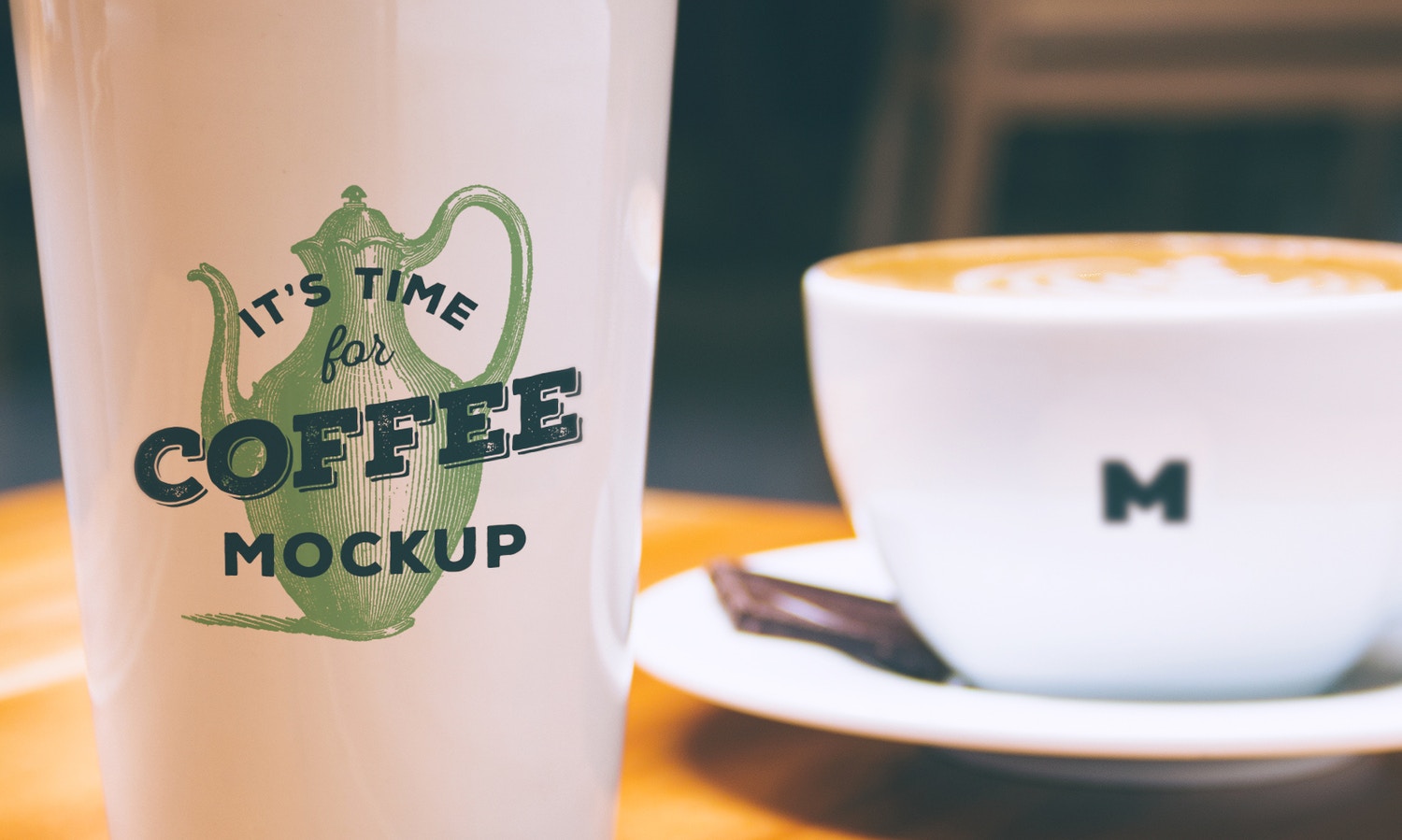 Free Coffee Mug And Cup Mockup