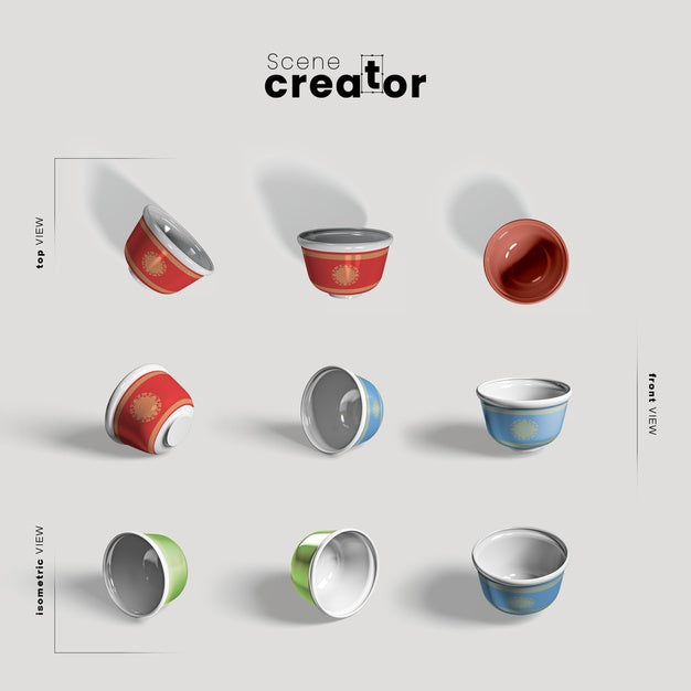 Free Collection Of Chinese Rice Bowls Psd