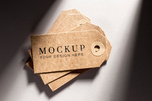 Free Collection Of Clothing Mock-Up Tags Psd