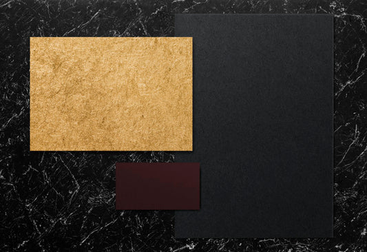 Free Collection Of Paper On Marble Mockup Psd