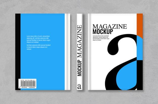 Free Collection Of Three Views Books Mockup Psd