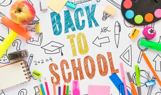 Free Colorful Back To School Mockup Psd