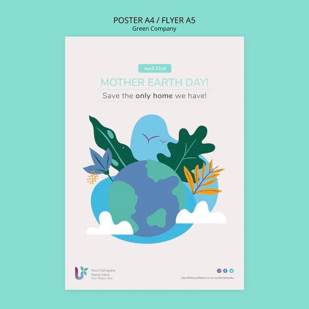 Free Colorful Business Poster Concept Template Psd – CreativeBooster