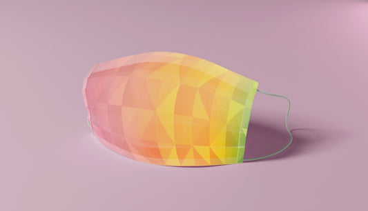 Free Colorful Design Protective Mask Psd
