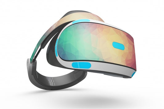 Free Colorful Gear Vr Mockup Psd