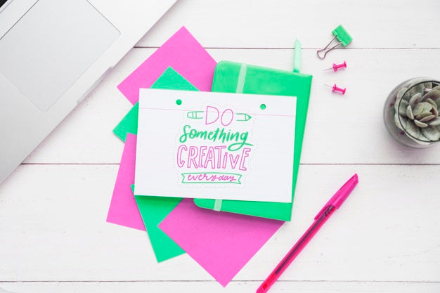 Free Colorful Sticky Notes With Positive Message Psd