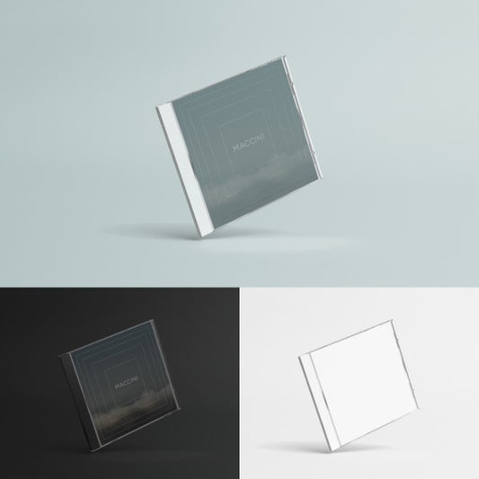 Free Compact Disc Case Mock Up Psd