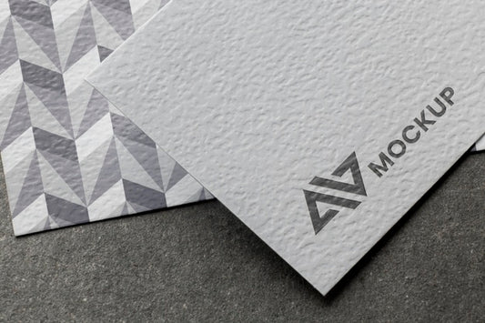 Free Composition Of Branding Mock-Up On Card Psd