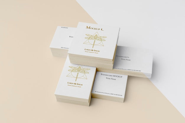 Free Composition Of Mock-Up Business Card Psd