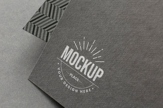 Free Composition With Company Branding Card Mock-Up Psd
