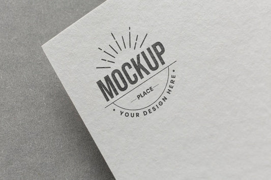 Free Composition With Company Branding Card Mock-Up Psd