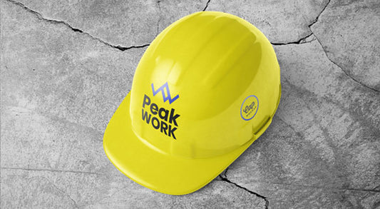 Free Construction Safety Helmet / Cap Mockup Psd