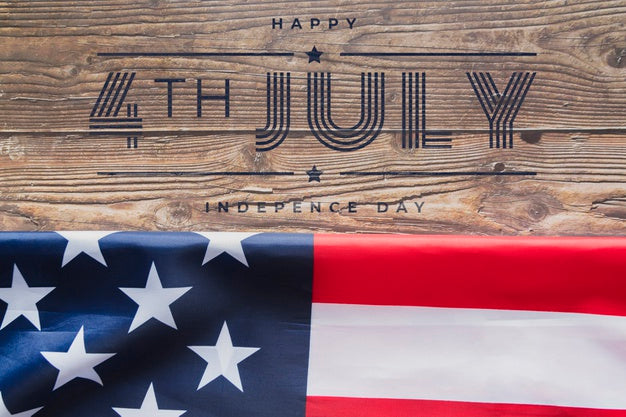 Free Copyspace Mockup For Usa Independence Day Psd