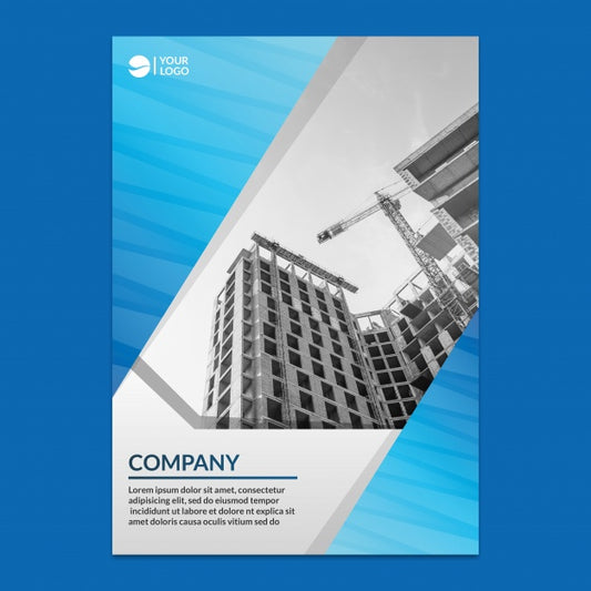 Free Corporate Annual Report Mockup Psd