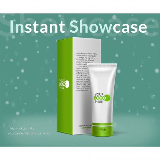 Free Cosmetic Packaging Mock Up Psd