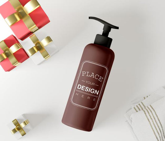 Free Cosmetic Product Packaging Mockup Psd