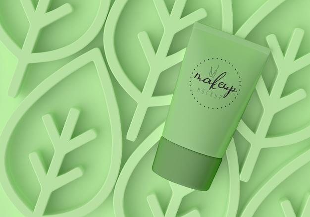 Free Cosmetic Product Packaging Mockup Psd