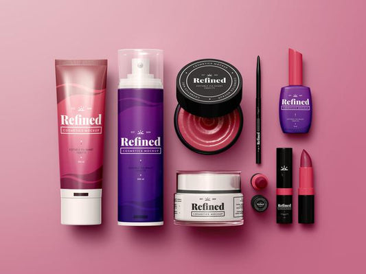 Free Cosmetic Products Mockup Psd
